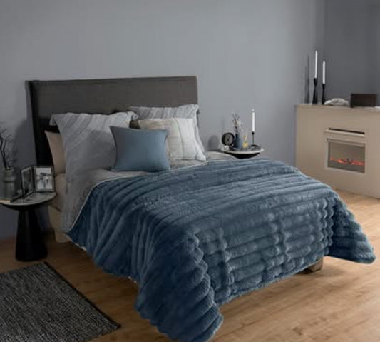 Vianney Cobertor Denim